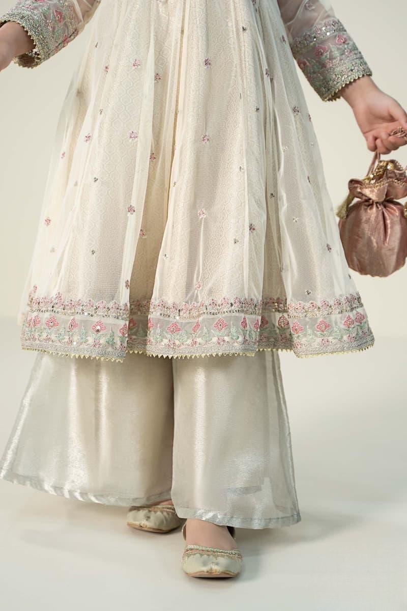 03 Piece Heavy Embroidered Chiffon Suit - Ready to Wear