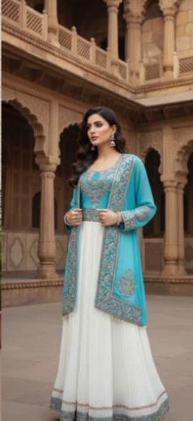 Chiffon Lehenga Choli - Ready To Wear