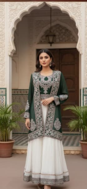 Chiffon Lehenga Choli - Ready To Wear