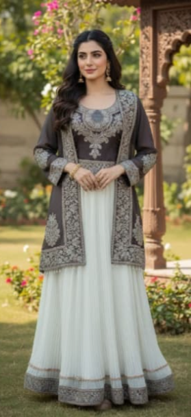 Chiffon Lehenga Choli - Ready To Wear