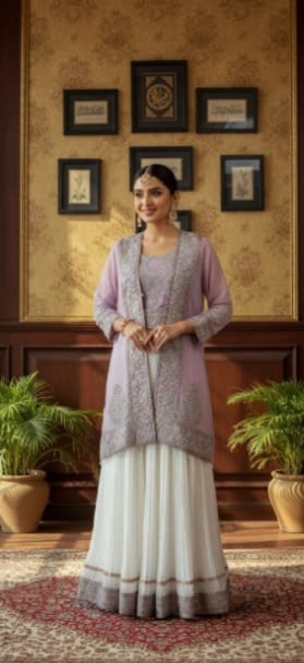 Chiffon Lehenga Choli - Ready To Wear