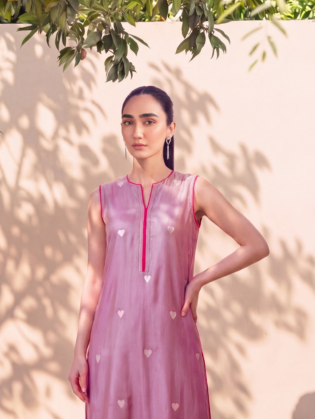 LINTA - LAVENDAR KURTA SET