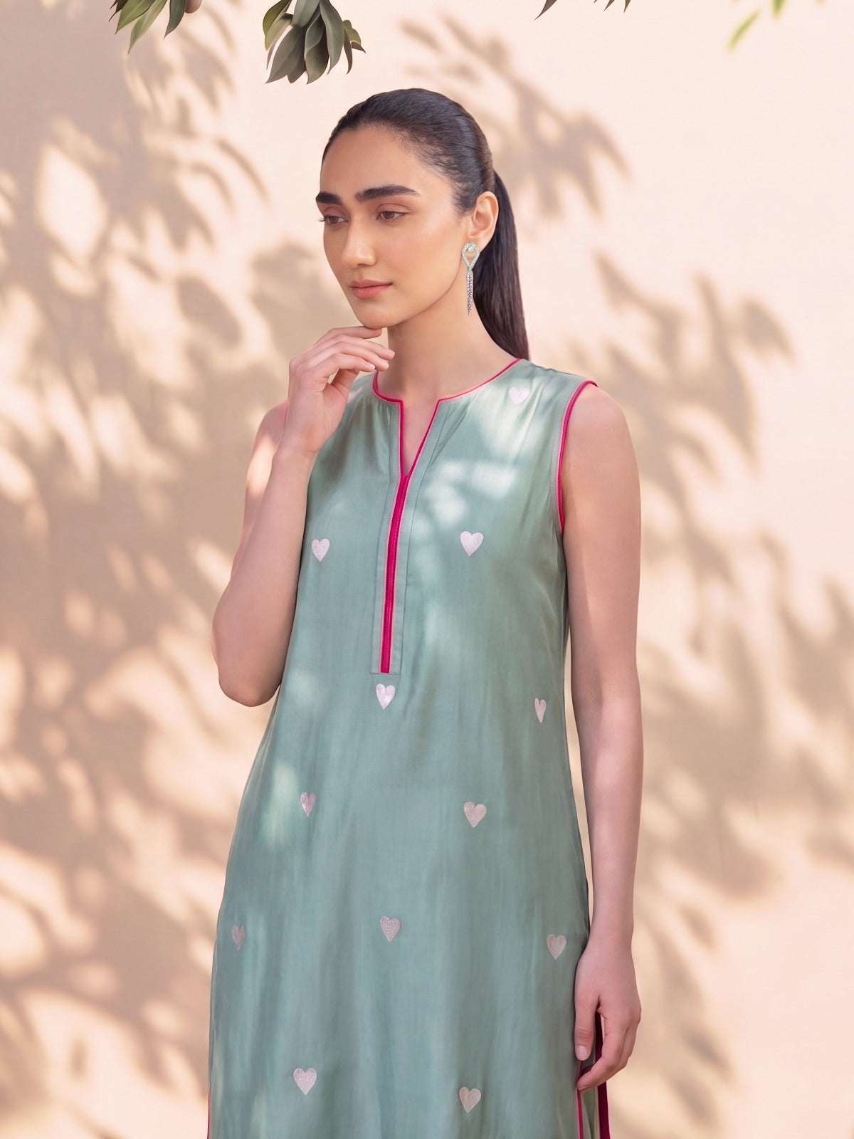 LINTA - MINT KURTA SET